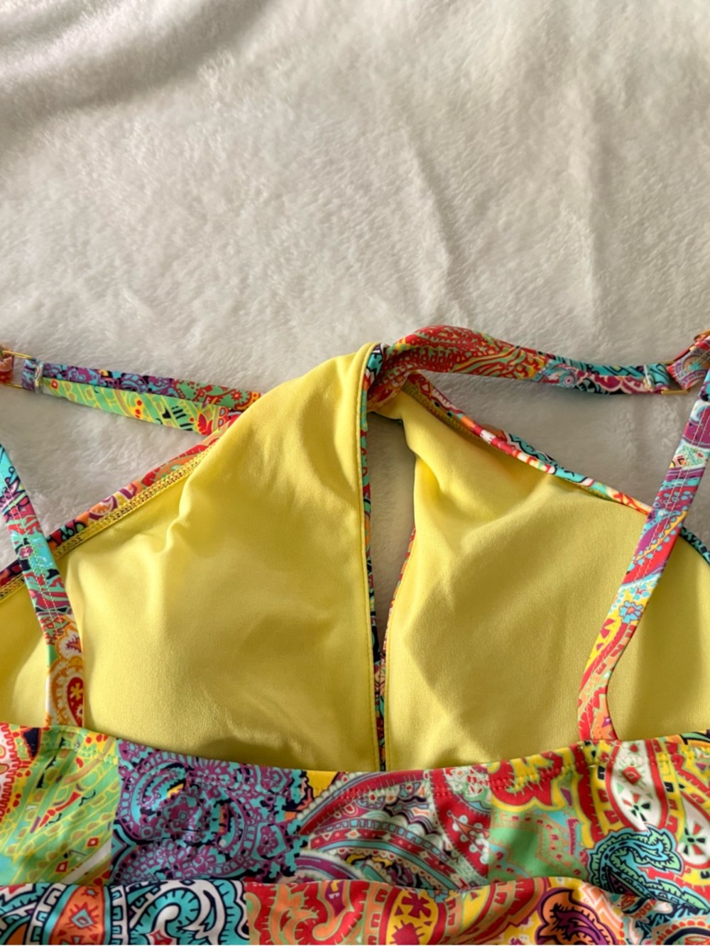 Bleu Rod Beattie Bohemian Paradise 1pc Swimsuit Size 14 - Picture 9 of 10